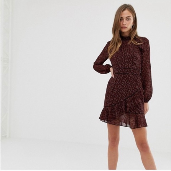 whistles confetti heart dress